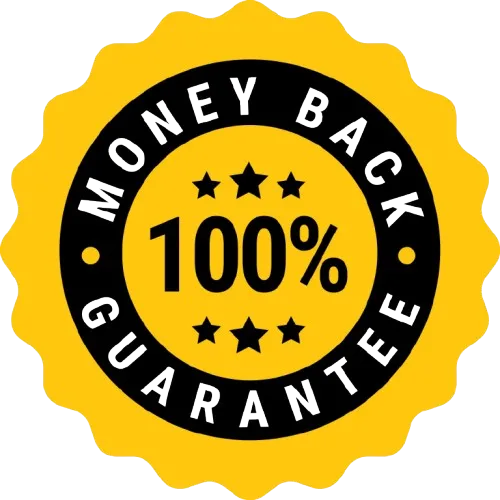 SlimLeaf 60-day money back guarantee seal