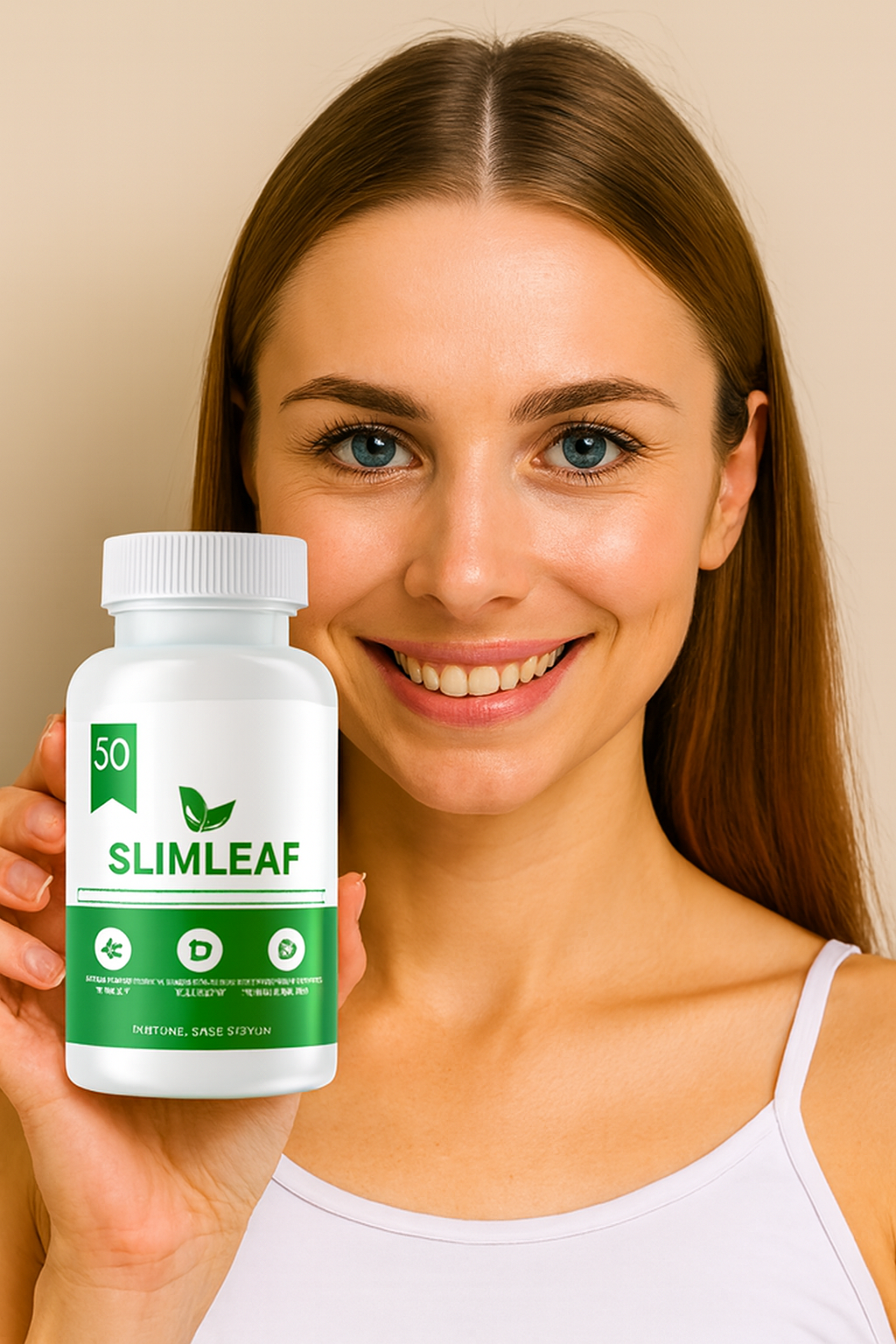 SlimLeaf official product with natural probiotic ingredients